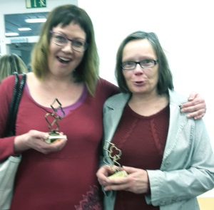 Baltic Ladies Pairs voittajat 2015.
