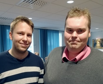 Vesa Fagerlund ja Arttu Karhulahti - uudet Koistisessa