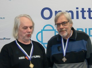 Olavi Kivipensas ja Seppo Laine