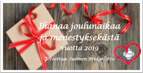 Hyvää joulua 2018!