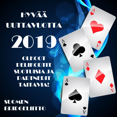 Hyvää uuttavuotta 2019!
