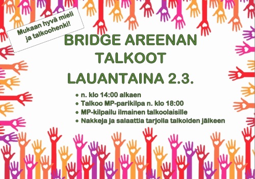Tervetuloa talkoisiin!