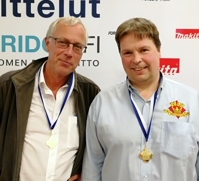 Kauko Koistinen ja Clas Nyberg - kultaa