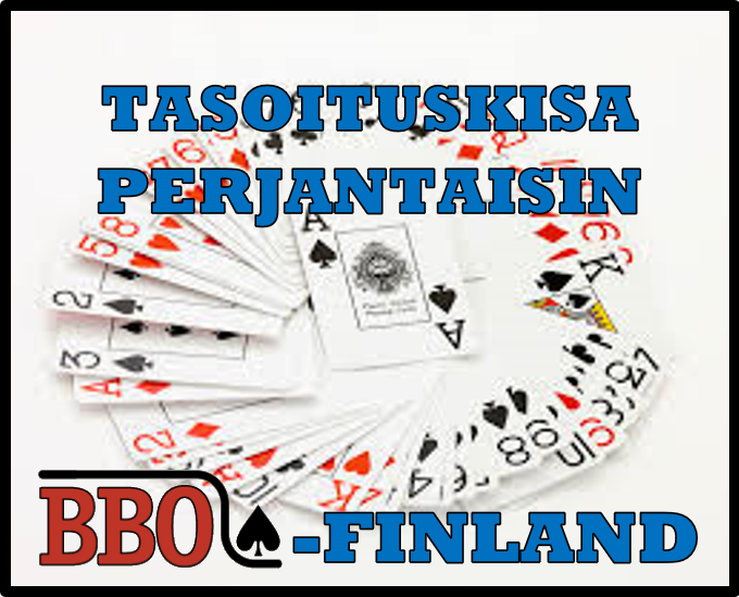 Perjantaisin pelataan tasoituskilpailu