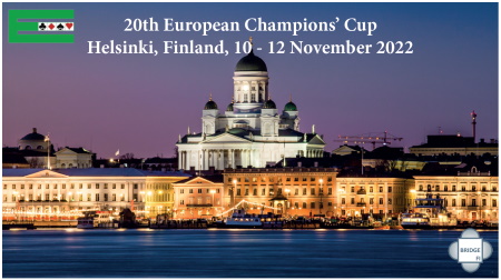 Champions`Cup pelataan 10.-12.11.2022Helsingissä