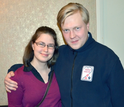 Anni Mäkelä ja Matti Hietalahti voittokkaina Somerolla.
