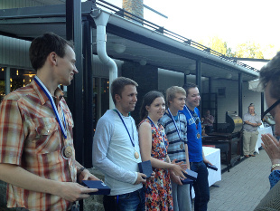 Bronze medalists: Finland U 26 team